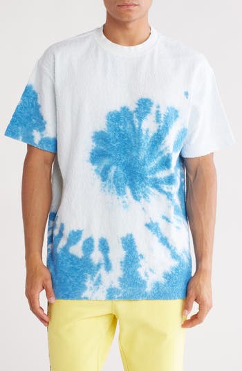 Tie Dye Cotton Towel Terry T-Shirt