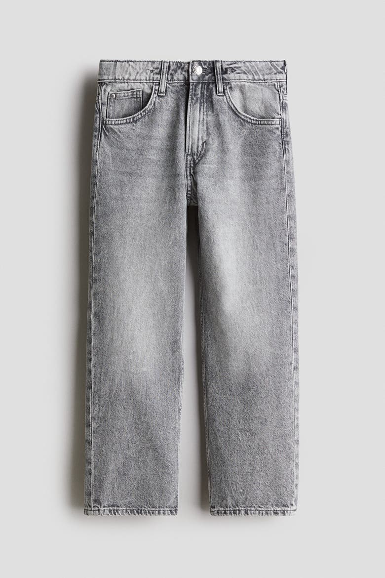Loose Fit Jeans, Alternate, color, Light gray
