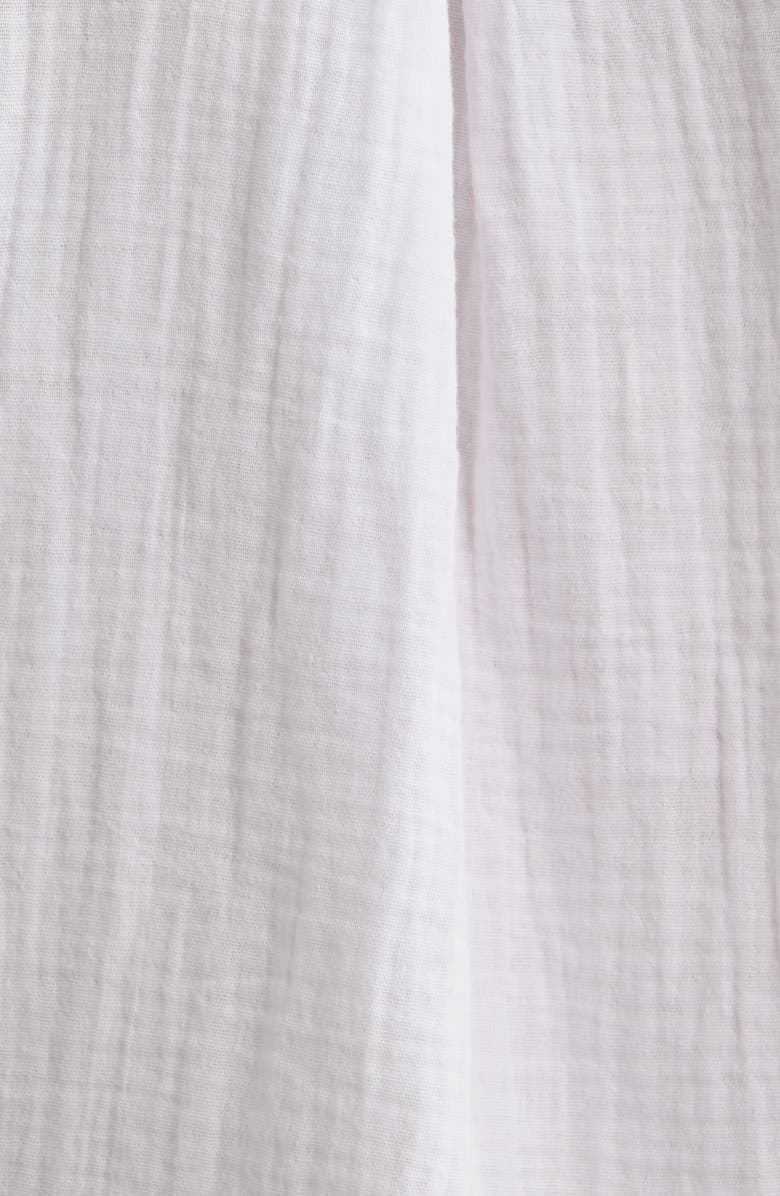 beachlunchlounge Chicago Gauze Shirt, Alternate, color, White
