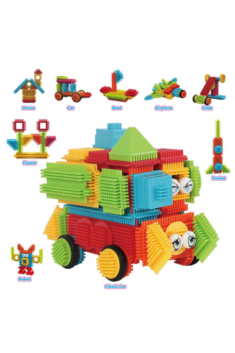 Building Block Set, Alternate, color, Multi Colour