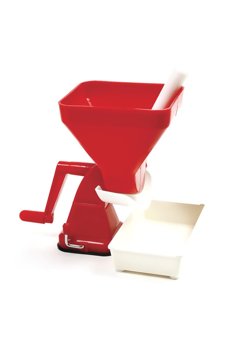 Norpro 2.25 Quart Jumbo Tomato Press, Main, color, Red