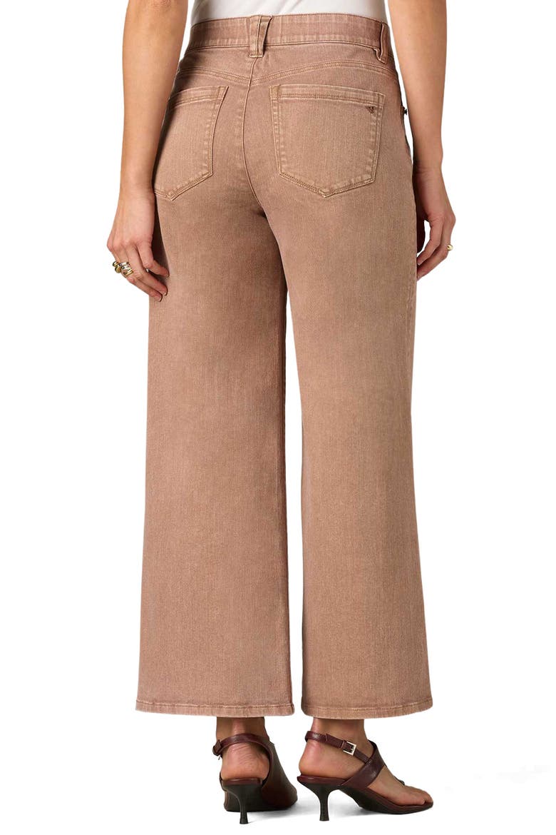 Sam High Waist Ankle Wide Leg Jeans, Alternate, color, WASHED SOFT MINK