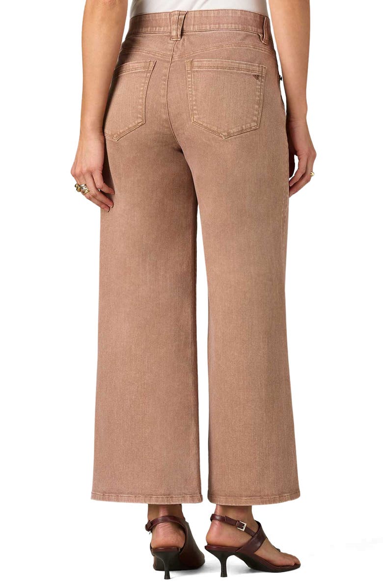 Wit & Wisdom Sam Side Slit High Waist Wide Leg Jeans, Alternate, color, Washed Soft Mink