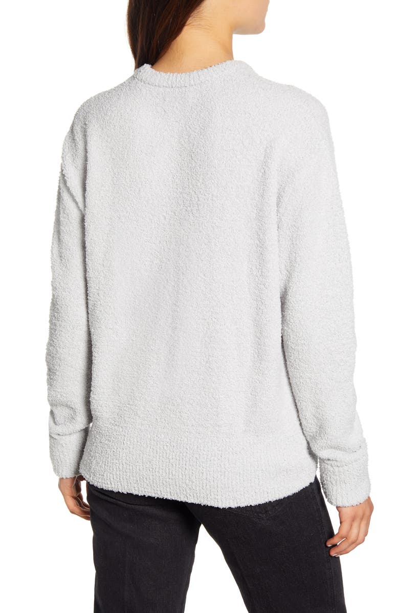 Lucky Brand Teddy Crewneck Sweater, Alternate, color, 