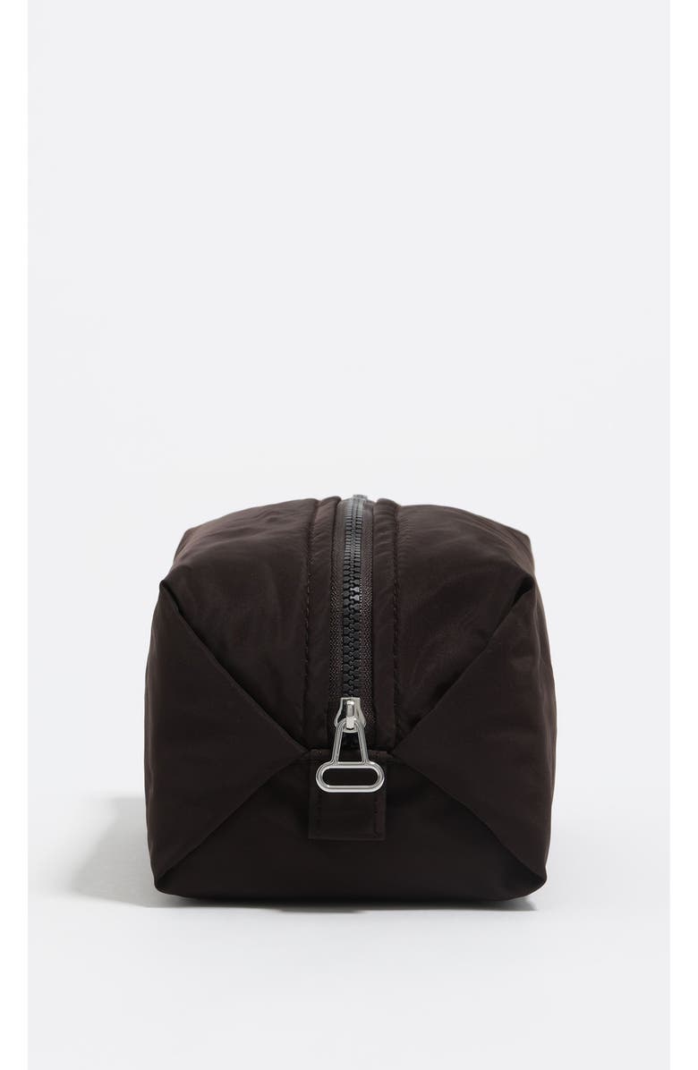 Bimba y Lola Large Nylon Make-Up Case, Alternate, color, Charcoal