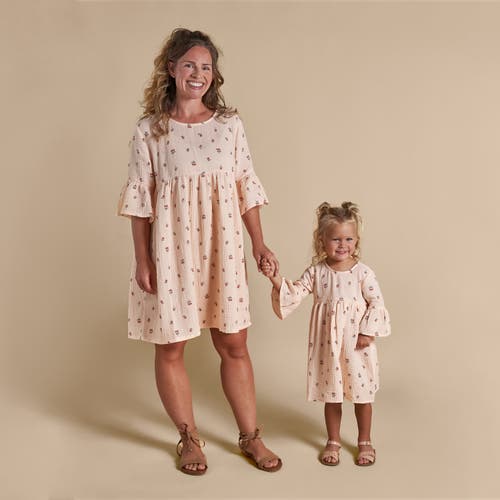 Modern Moments™ By Gerber Mommy & Me Gauze Dress In Light Pink Daisies