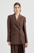 Brunello Cucinelli Fluid twill blazer