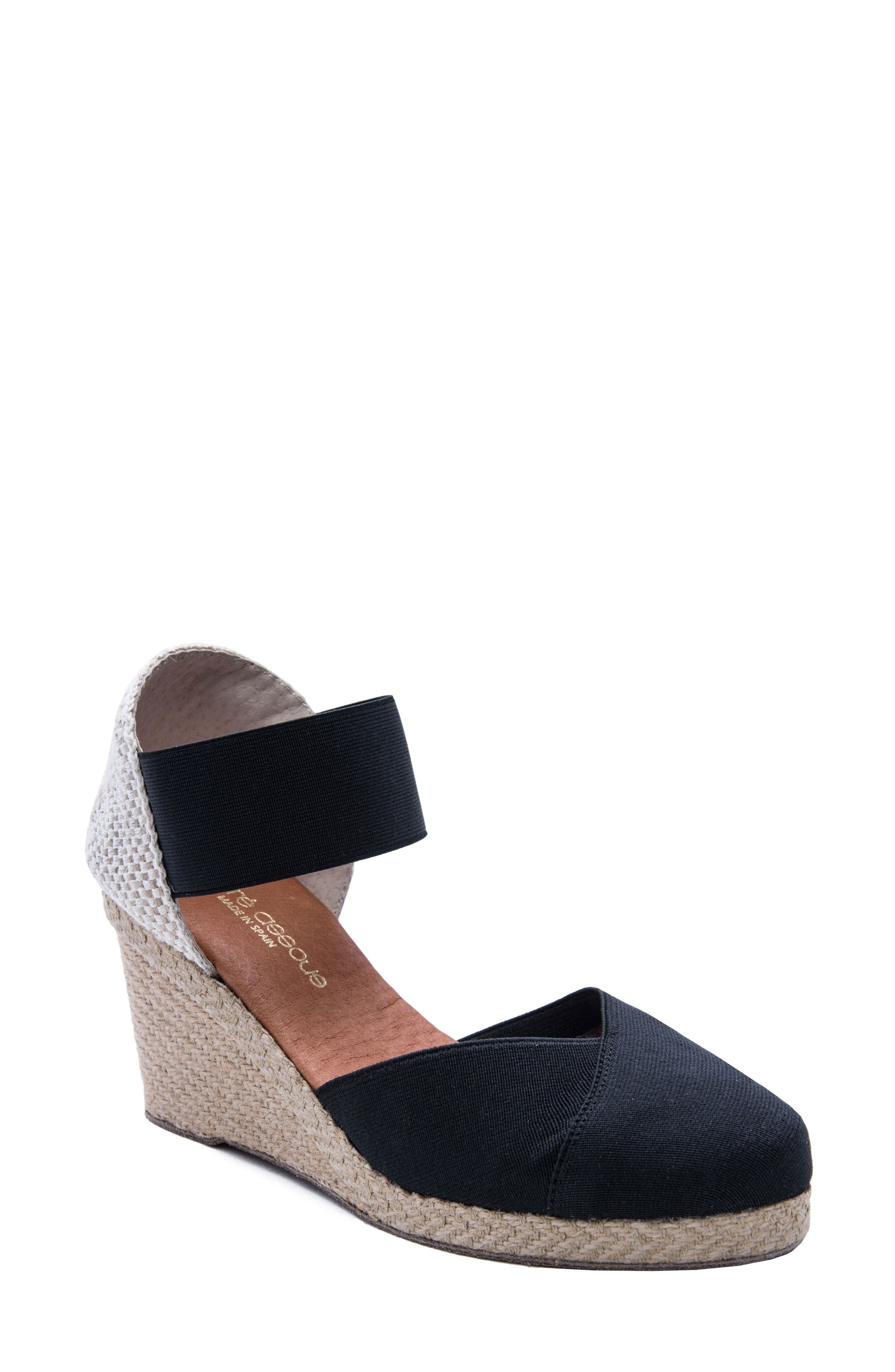 André Assous Anouka Espadrille Wedge, Main, color, 