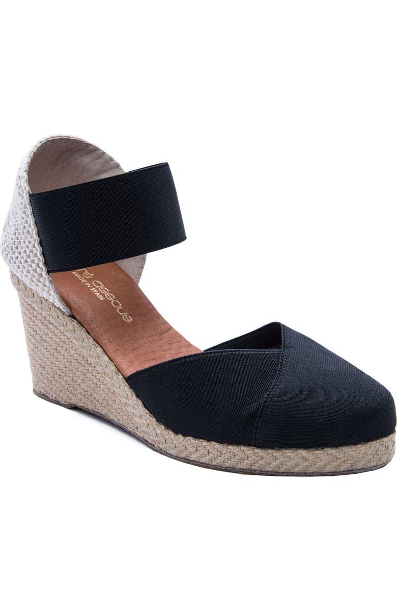 André Assous Anouka Espadrille Wedge, Main, color,