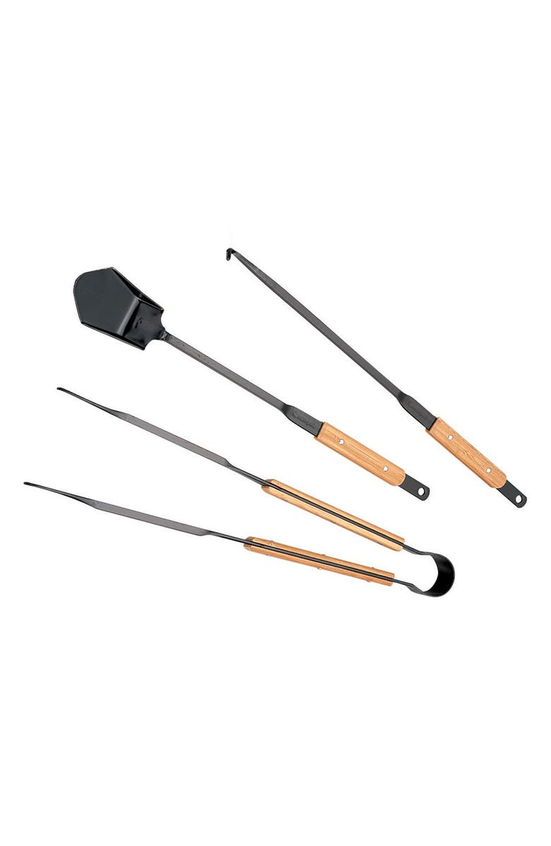Snow Peak 4-Piece Pro Fire Tool Set, Main, color, 