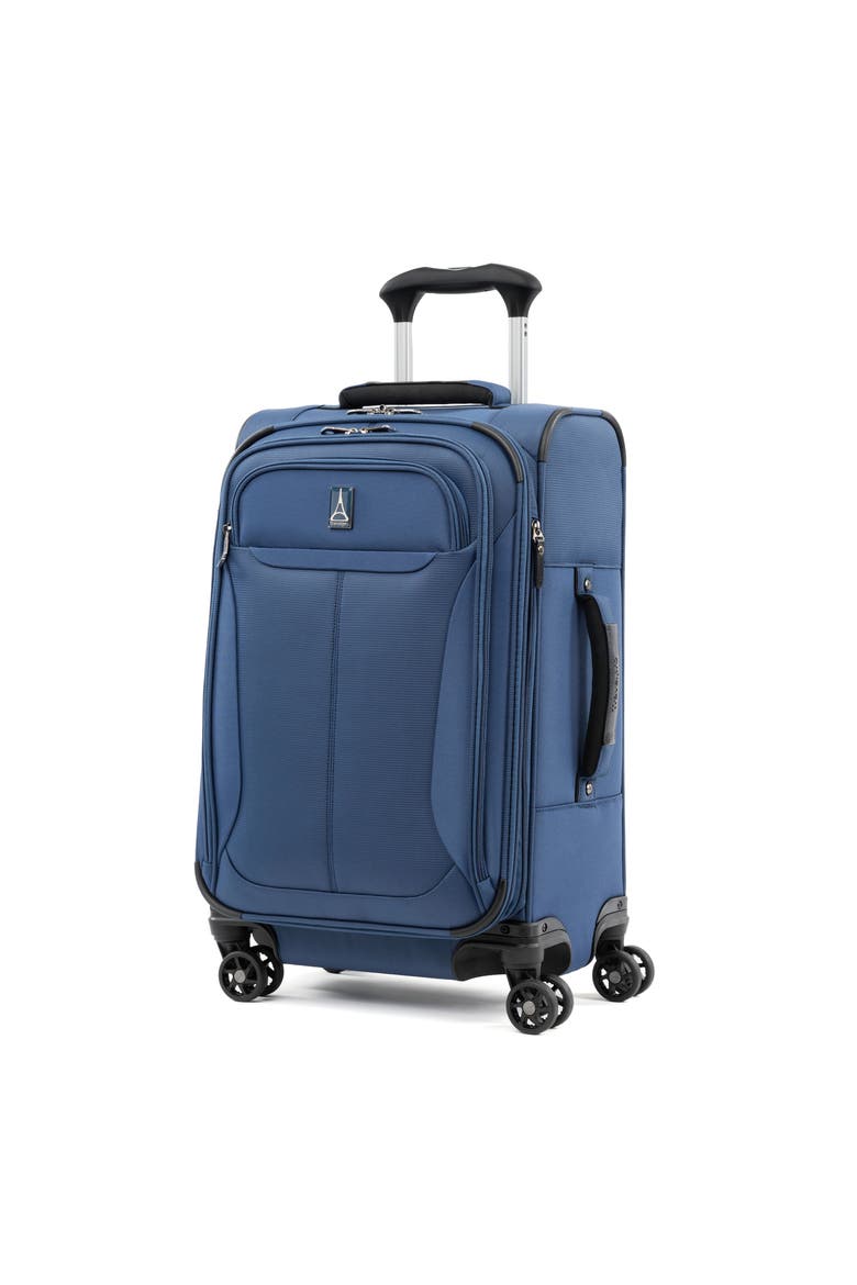 Tourlite Softside Expandable 3 Piece (21"/25"/29") Spinner Luggage Set, Alternate, color, Blue