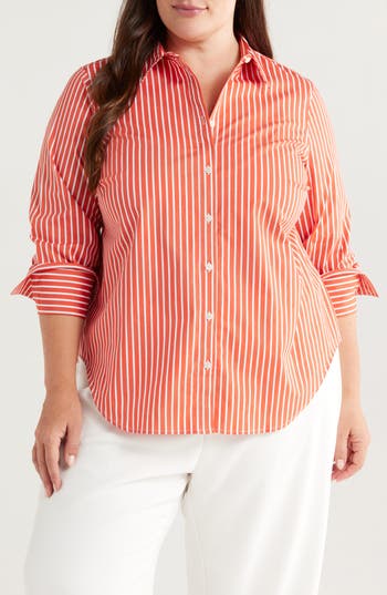 Universal Standard Henning X Us Madison Poplin Button-up Shirt