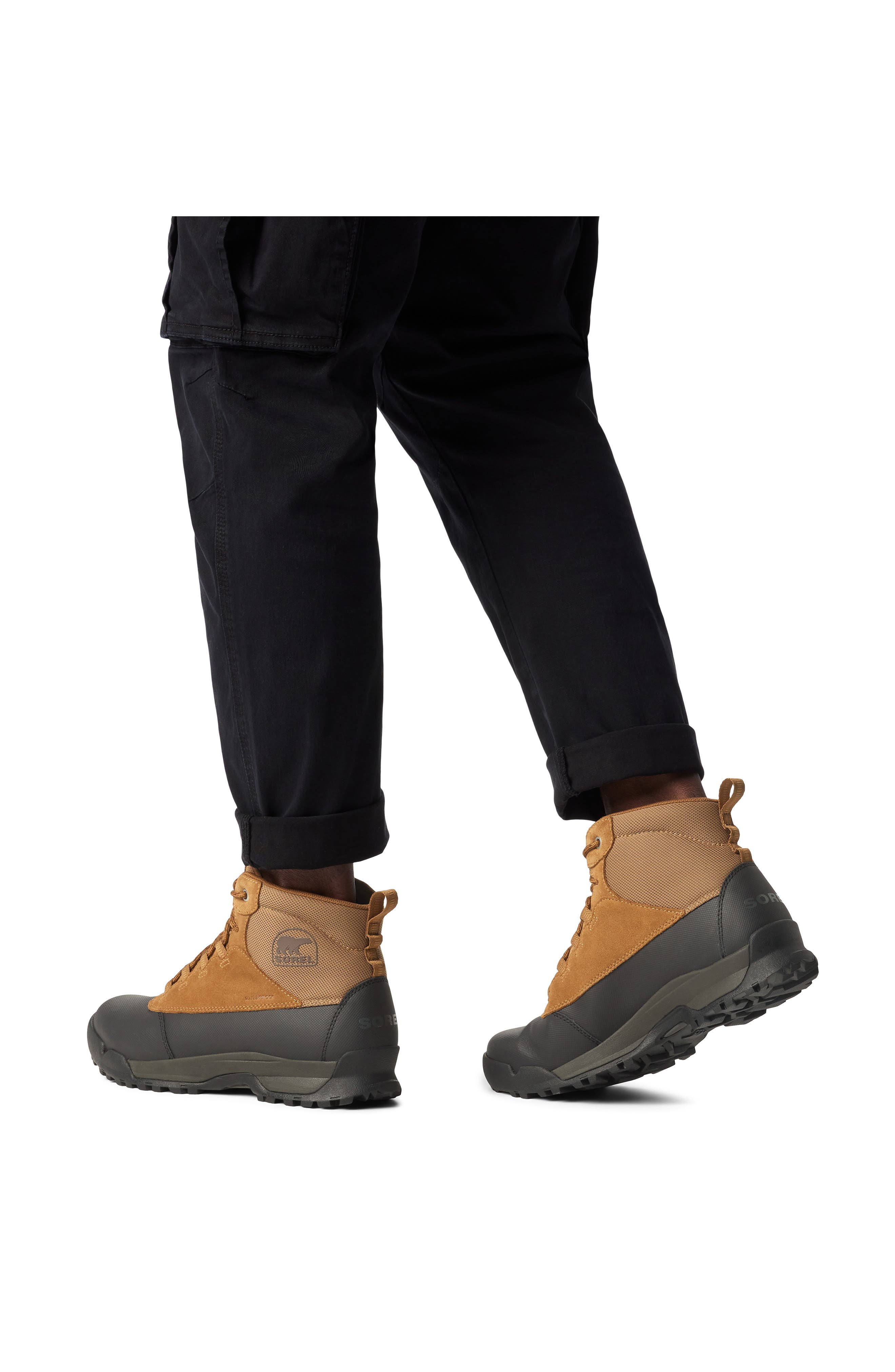 Buxton Lite Plus Waterproof Boot, Alternate, color, ELK/ BLACK