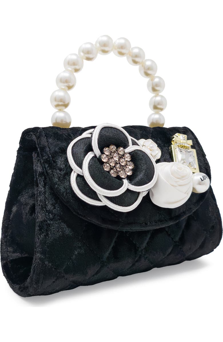 Puttisu Handbag - Velvet Bloom, Alternate, color, Midnight