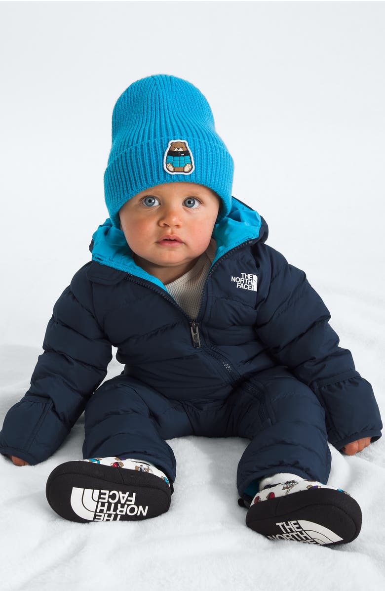 The North Face Perrito Water Repellent Hooded Snowsuit, Alternate, color, Summit Navy