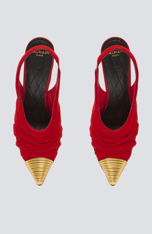BALMAIN BALMAIN LIPSTICK PUMPS 