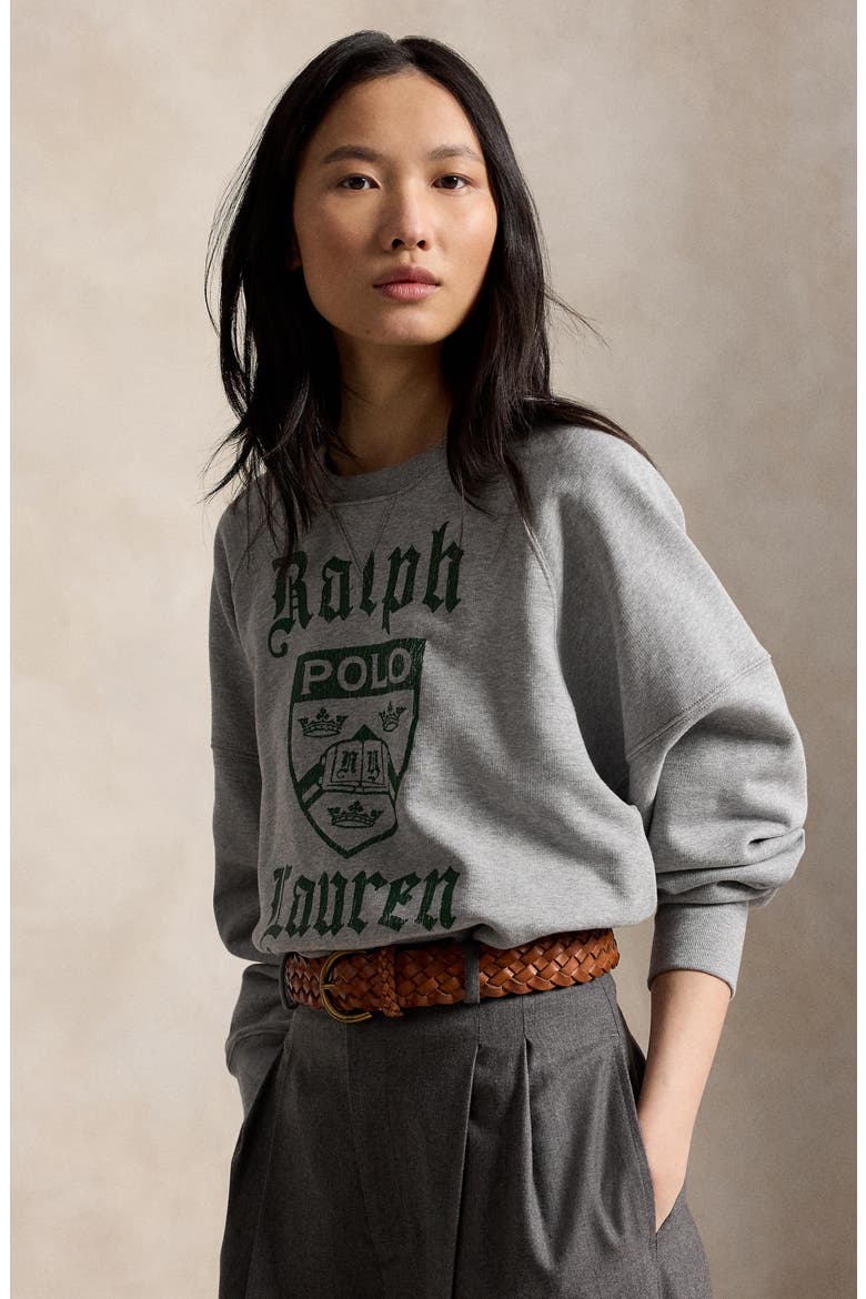 Graphic Sweatshirt, Alternate, color, LEAGUE HEATHER