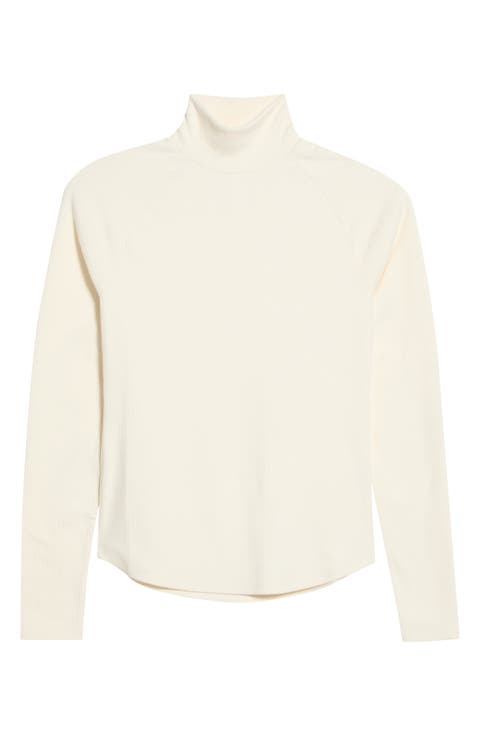 Ascend Rib Mockneck Top