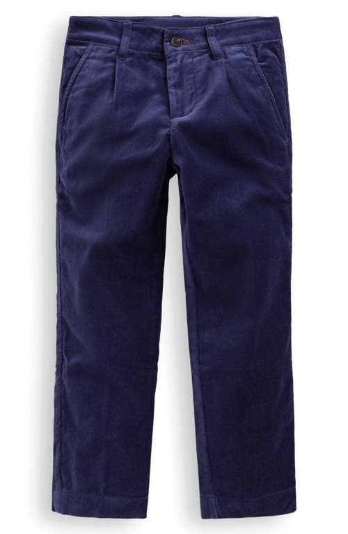 Mini Boden Smart Pleated Pants College Navy Boys Boden In College Navy