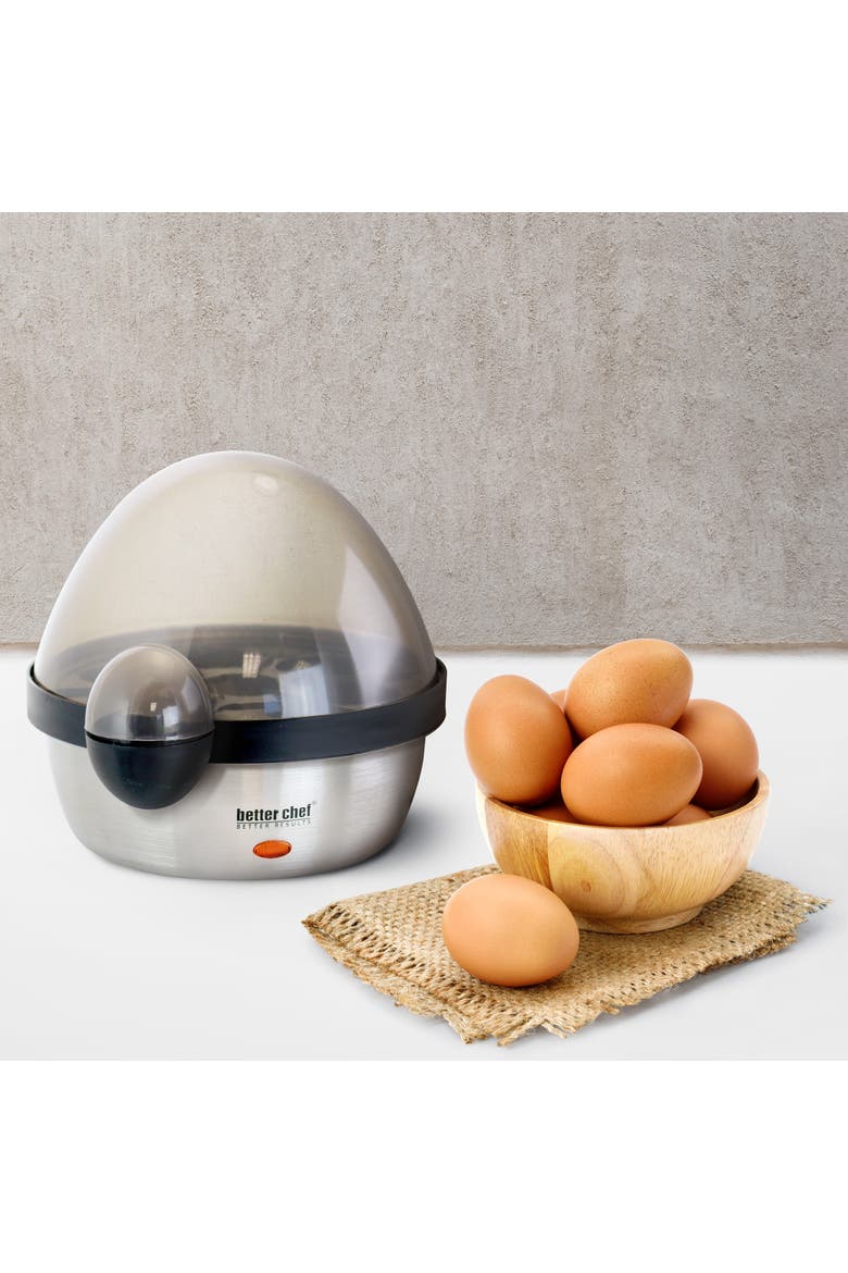 Stainless Steel 7 Egg Cooker, Alternate, color, Silver