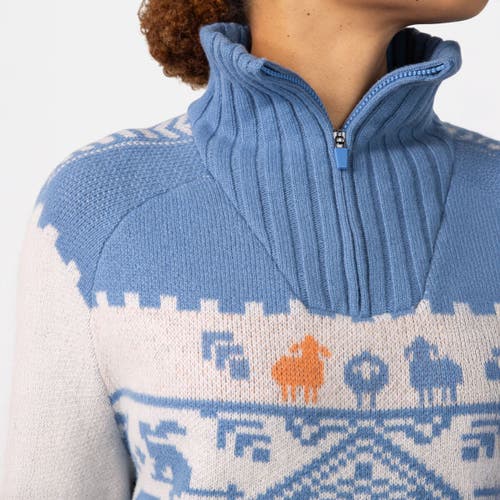 Kari Traa Saga Knit Sweater In Blue