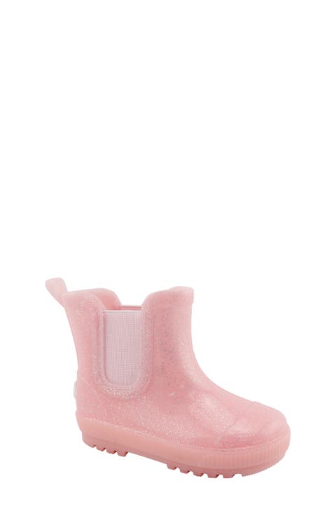 Kids' Lilac Glitter Rain Boot