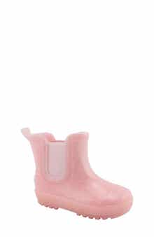 Kids' Lilac Glitter Rain Boot