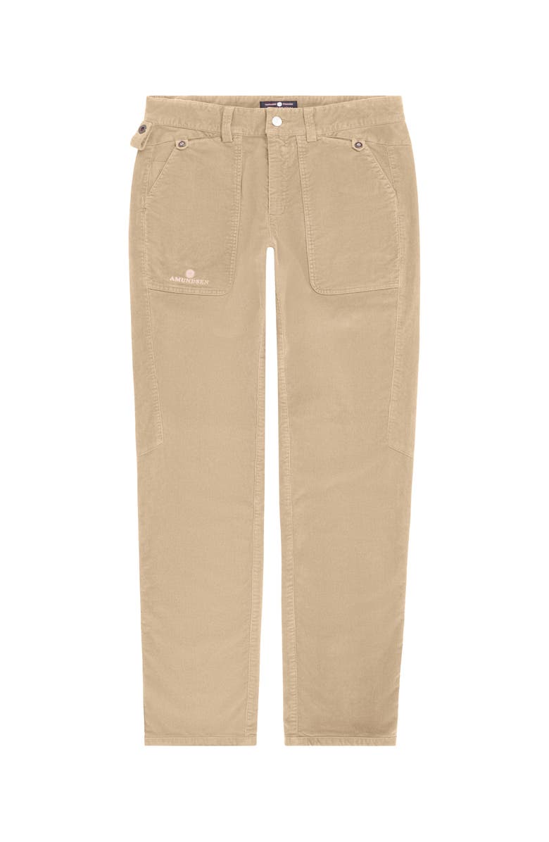 Amundsen Fjordcord Slacks 16 Wale Mens, Main, color, Desert