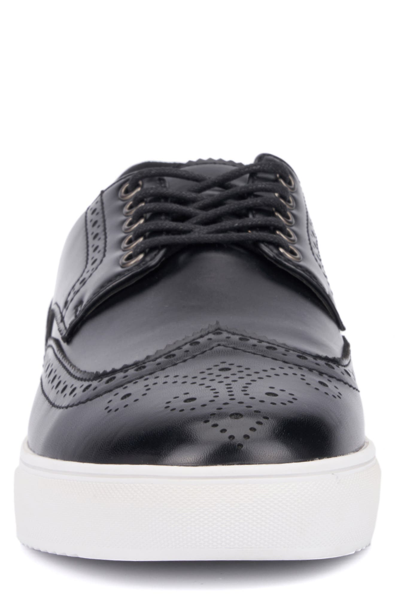 XRAY Mario Wingtip Brogue Sneaker, Alternate, color, Black