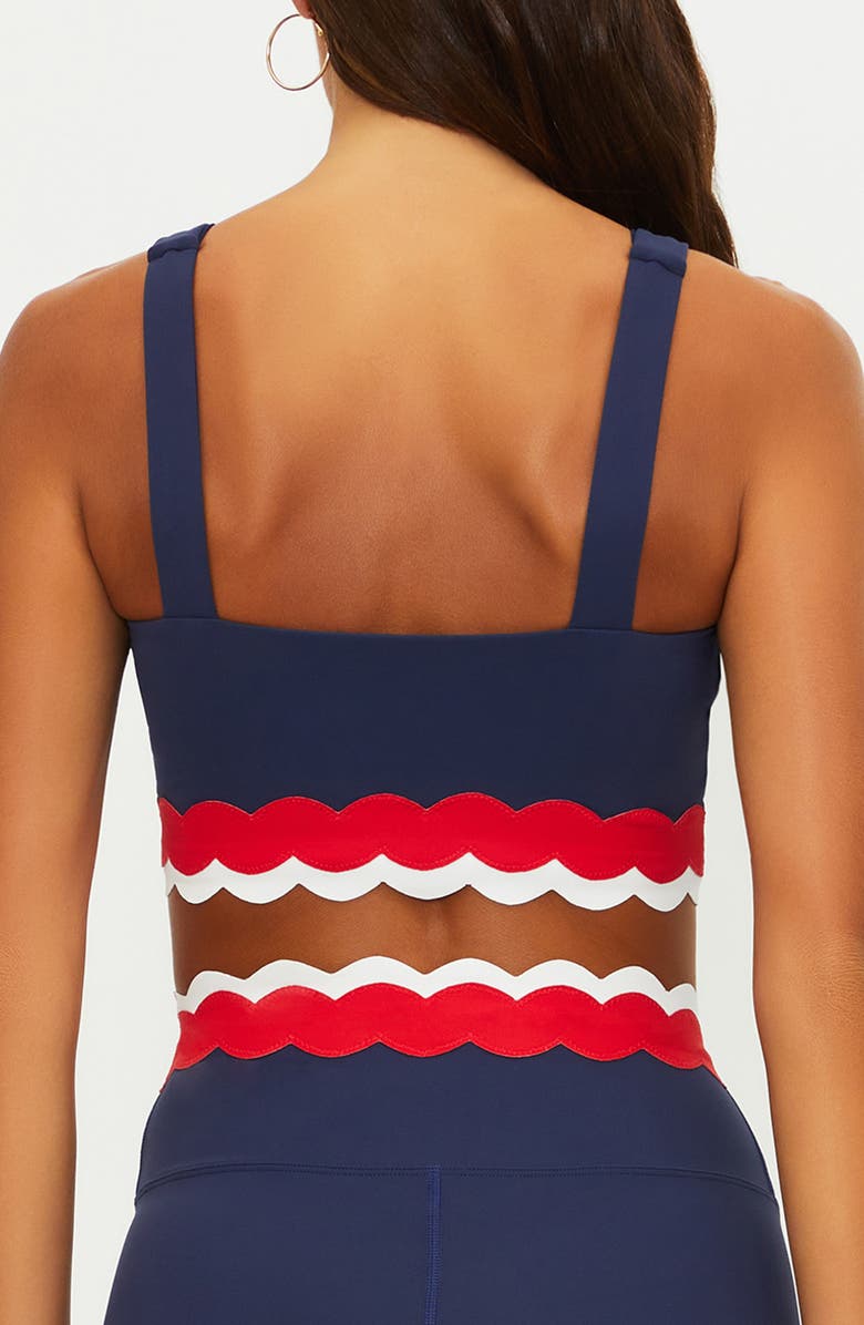 Beach Riot Marin Scallop Colorblock Bikini Top, Alternate, color, Twilight Firework Colorblock
