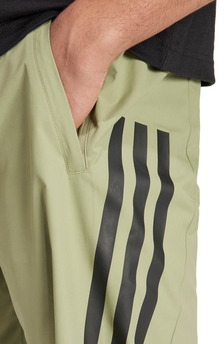 ADIDAS SPORTSWEAR Future Icons 3-Stripes Woven Pants, Alternate, color, Tent Green