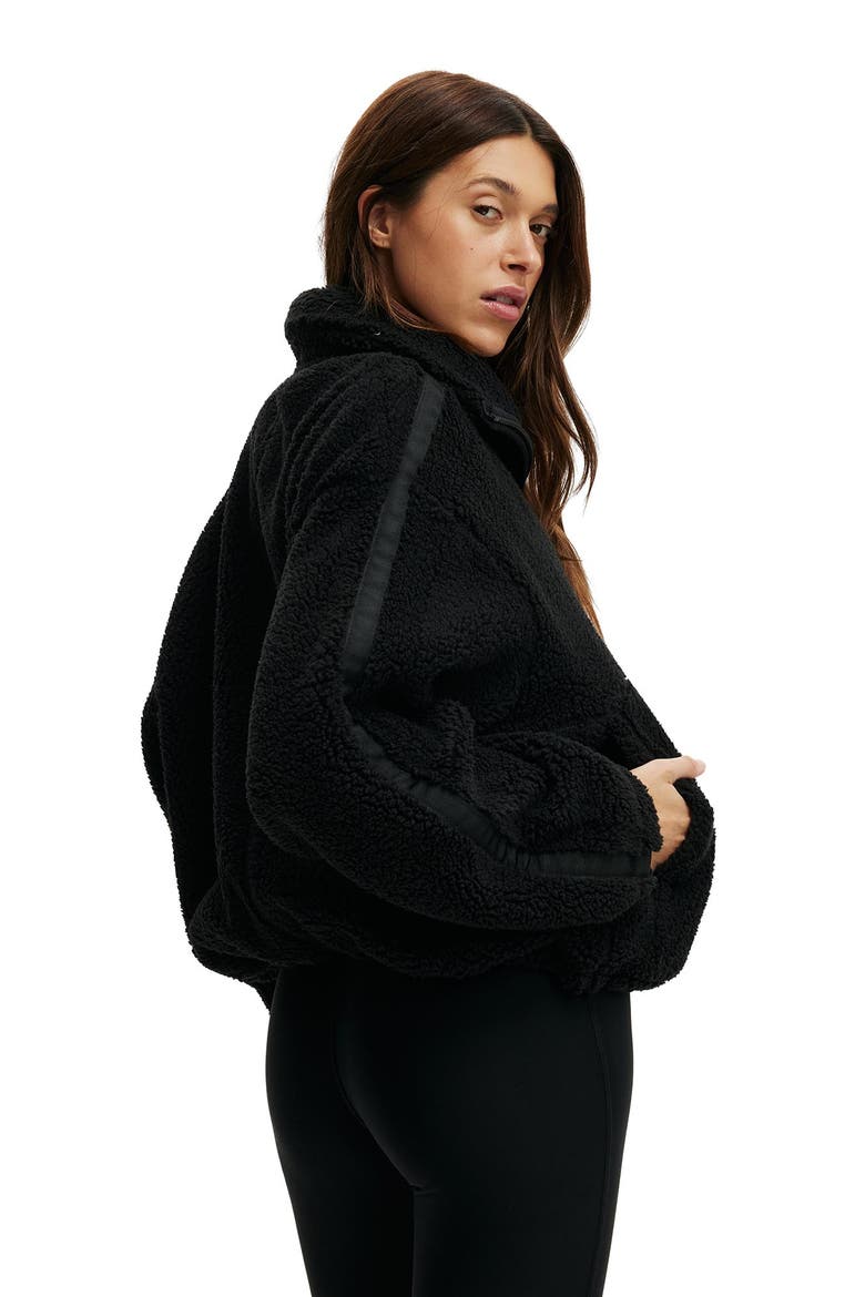 Women's Active Trail Soft Fleece Jacket, Alternate, color, Black