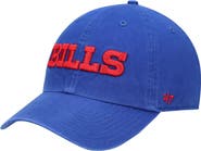 '47 Men's '47 Royal Buffalo Bills Clean Up Script Adjustable Hat