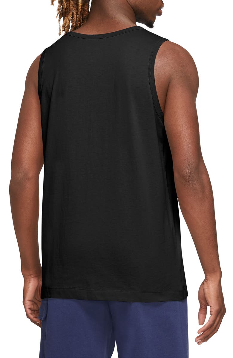 Nike Club Tank Top, Alternate, color, 10 Black/White