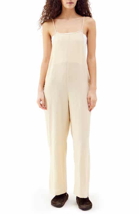 BDG Urban Outfitters Linen Blend Overalls