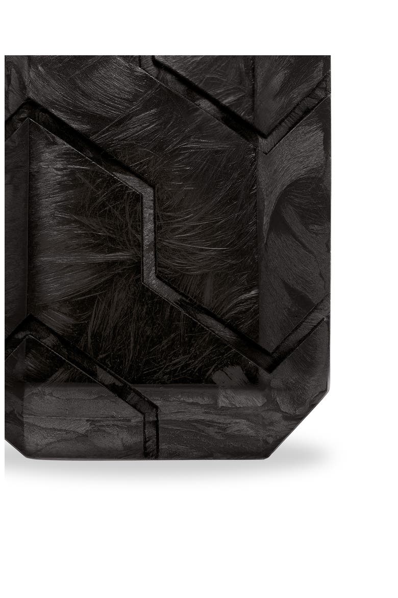 Forged Carbon Tag, Alternate, color, SILVER