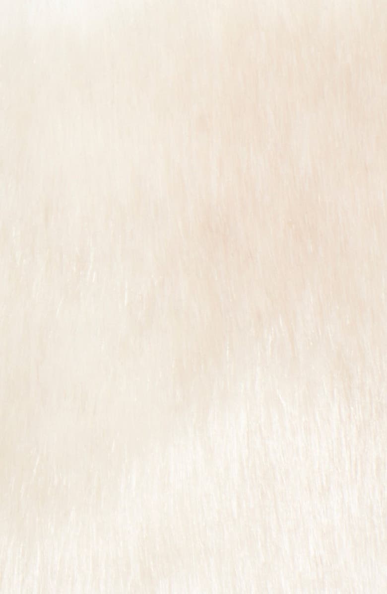 Via Spiga Shawl Collar Faux Fur Jacket, Alternate, color, 