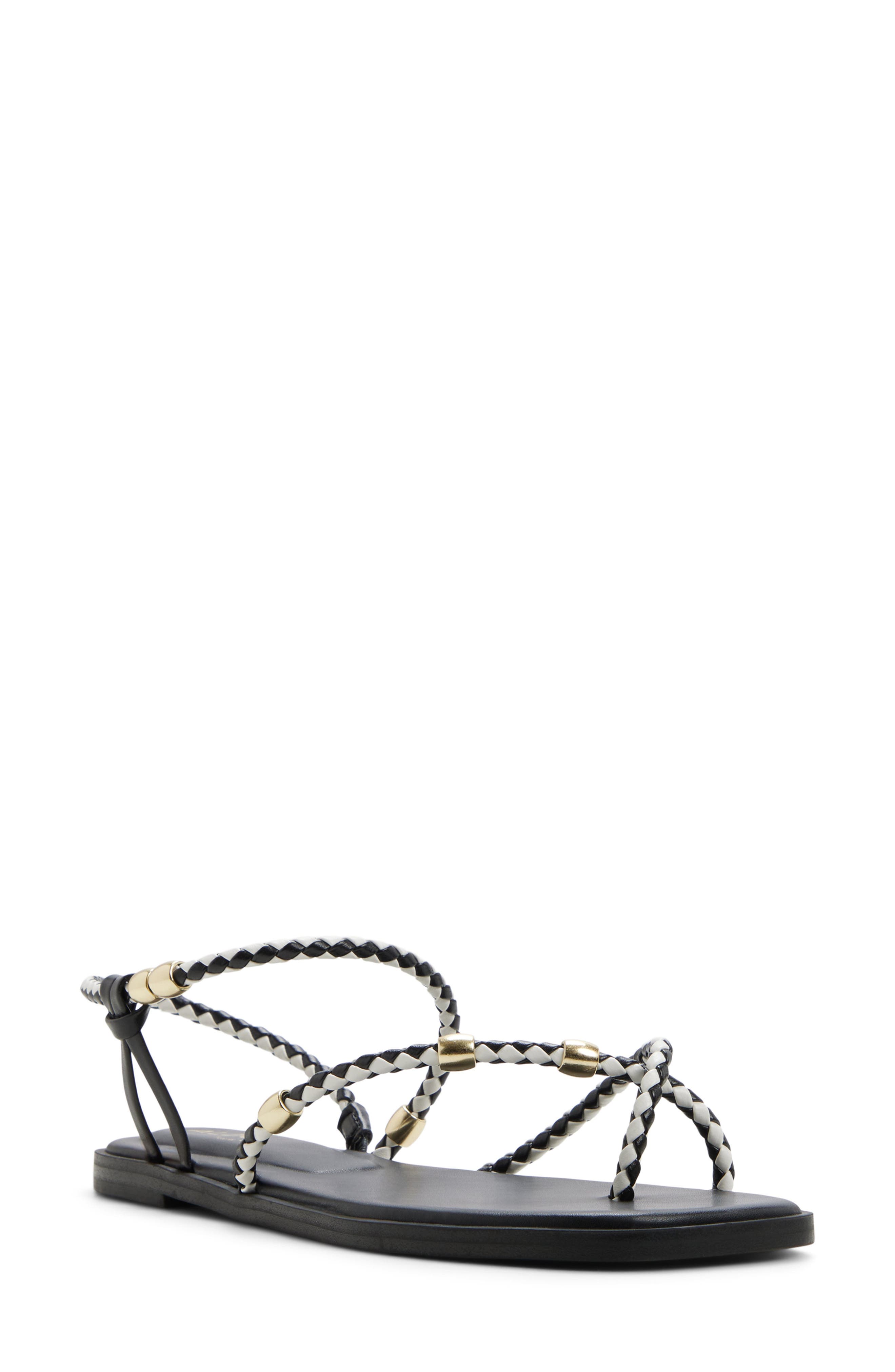 ALDO Loucinda Ankle Strap Sandal, Main, color, 