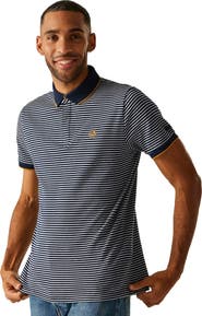 Regatta Tiver Striped Polo Shirt