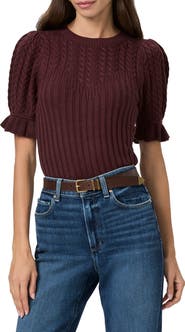 PAIGE Ansa Puff Sleeve Top