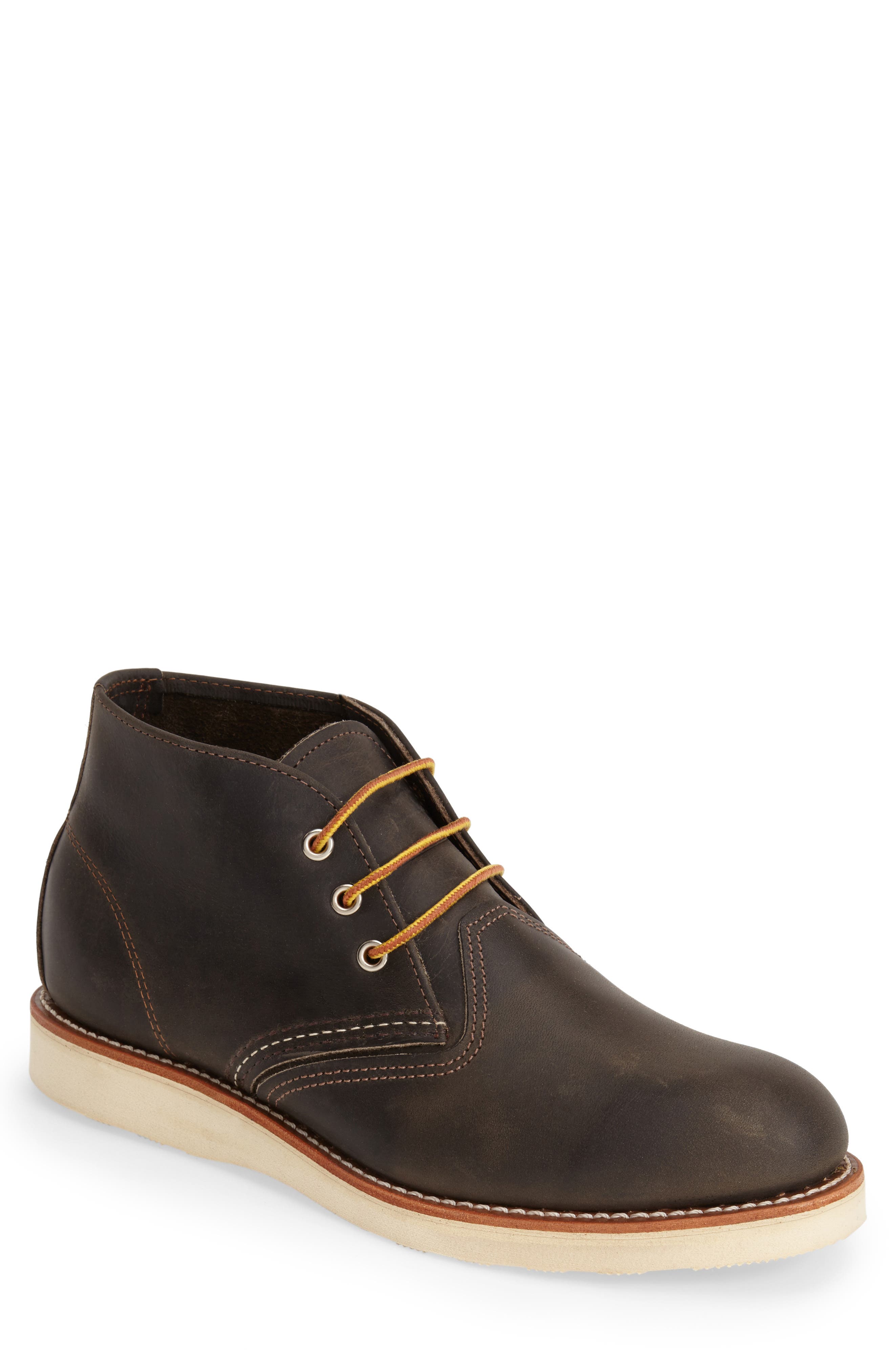 'Classic' Chukka Boot, Main, color, CHARCOAL