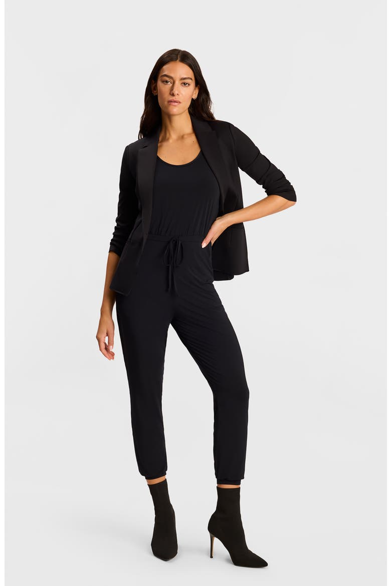 Butter Tank Jumpsuit, Alternate, color, BLACK
