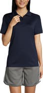 Lands' End School Uniform Young  Short Sleeve Rapid Dry Polo Shirt