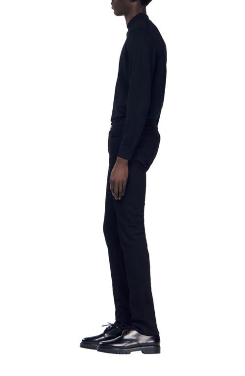 Sandro Slim-fit Jeans In Black
