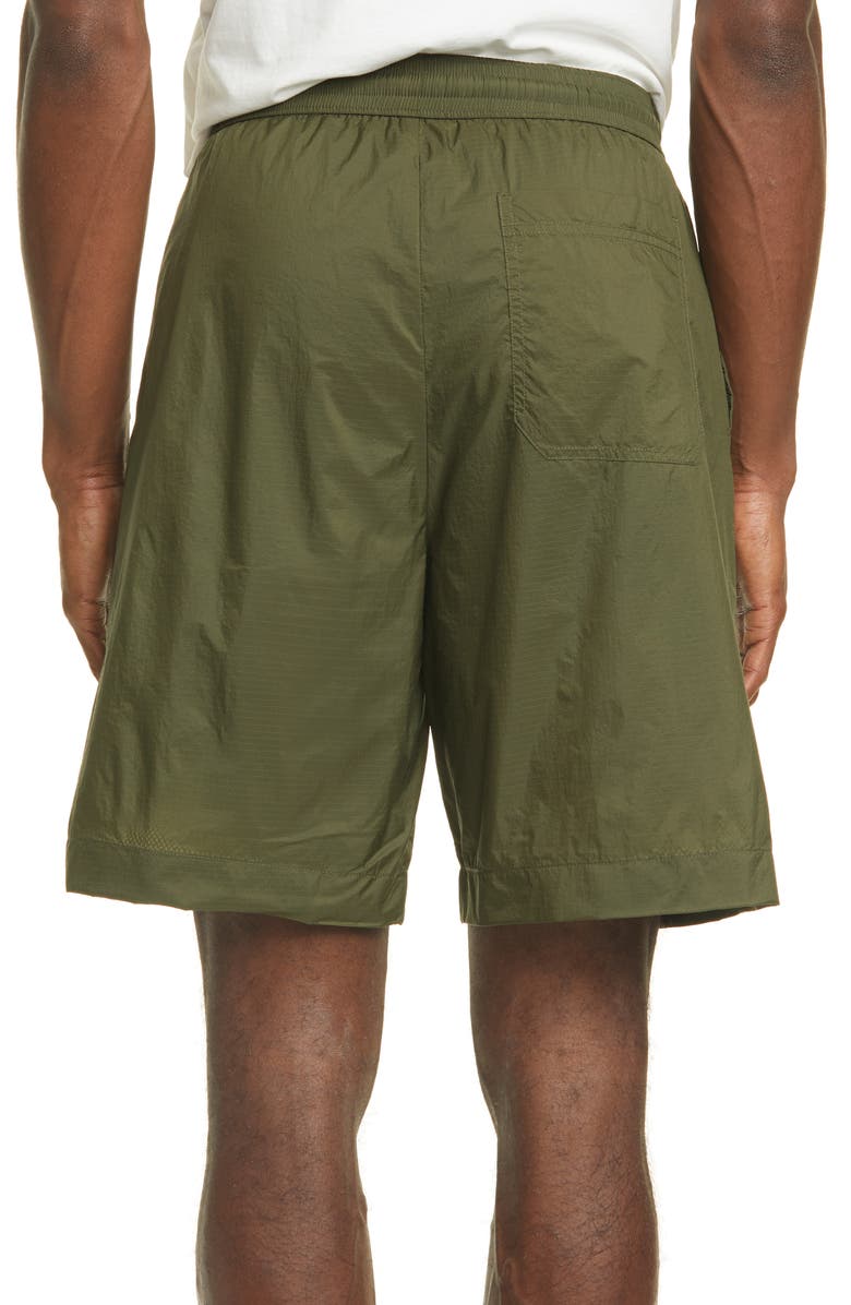 Acne Studios Ruben Nylon Shorts, Alternate, color,