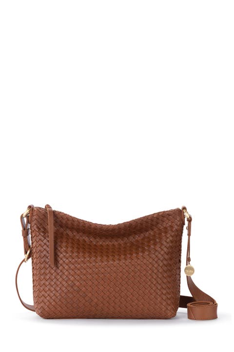 Melrose Crossbody Woven Leather Bag