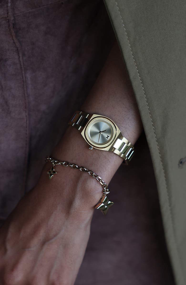 MVMT Odyssey II Quartz Bracelet Watch, 25mm, Alternate, color, Gold