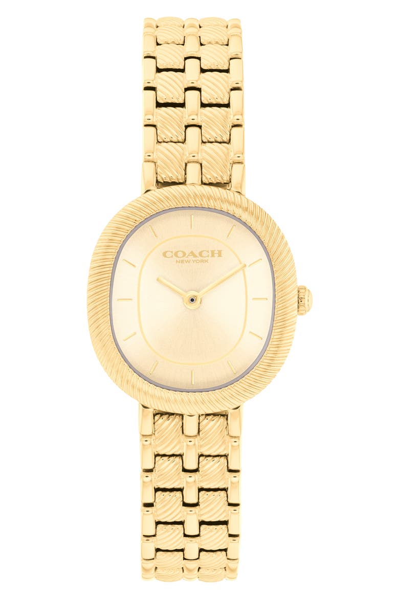 Harlow Bracelet Watch, 23.8 mm x 26 mm, Main, color, GOLD