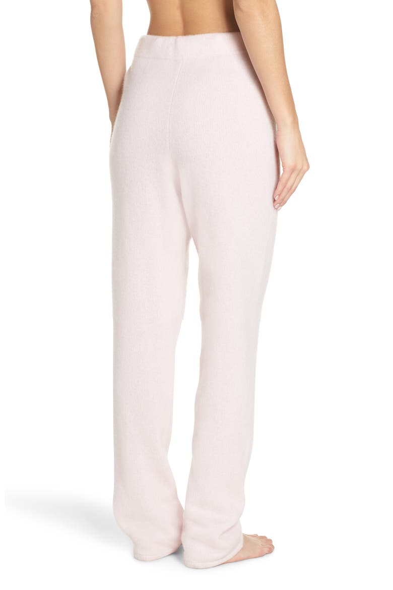 Easy Cashmere & Silk Pants (Nordstrom Exclusive), Alternate, color, PINK