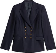 Fortela Laureen Classic Double-Breasted Wool Jacket